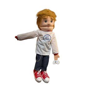 Sunny Puppets Gods Inside Christian Hand Puppet Red Shoes 28" Control Arm